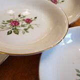 Pompadour 60's collection hollow plates