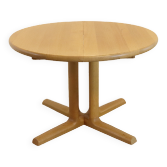 Table à manger extensible ronde Glostrup vintage 'Tating' design danois