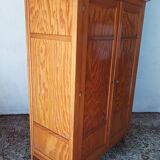 Vintage pine wardrobe