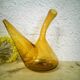 Porró Catalan en verre ambré