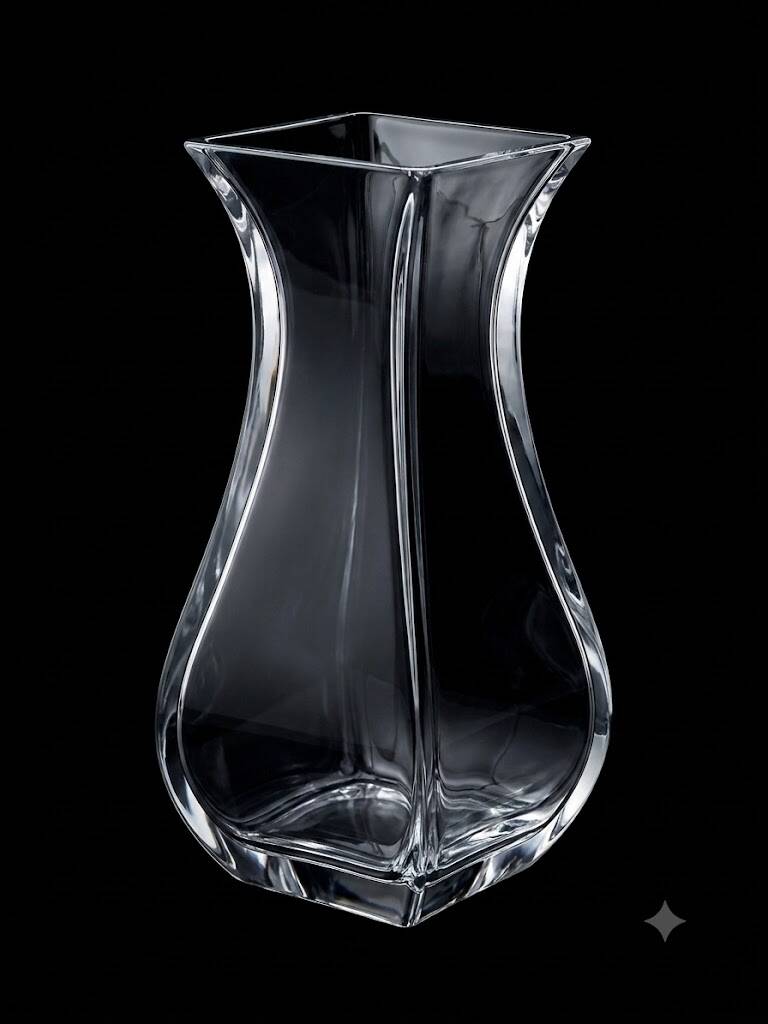 Baccarat Crystal Vase Crystal from France – Elegant & Pure Design