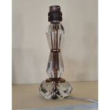 1940s lamp base, cut glass base