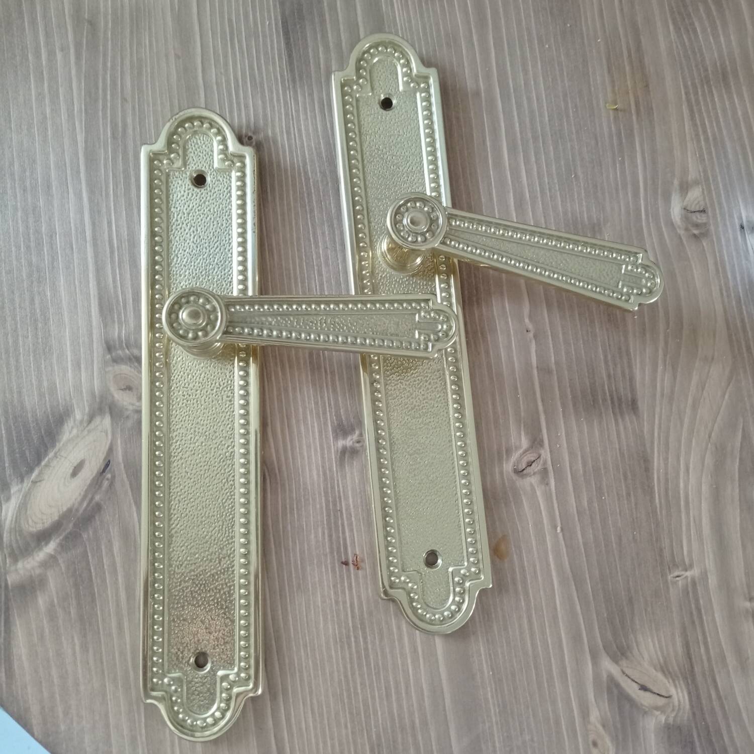 Bronze offset handle