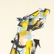Naked Rider, Colour Lithograph on Paper, 63 x 88 cm