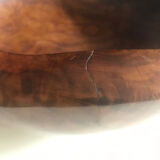 Olive wood cut signed Falcon Spain 1950 Spain