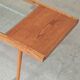 Table basse en bois, métal et verre par Jitona 1960