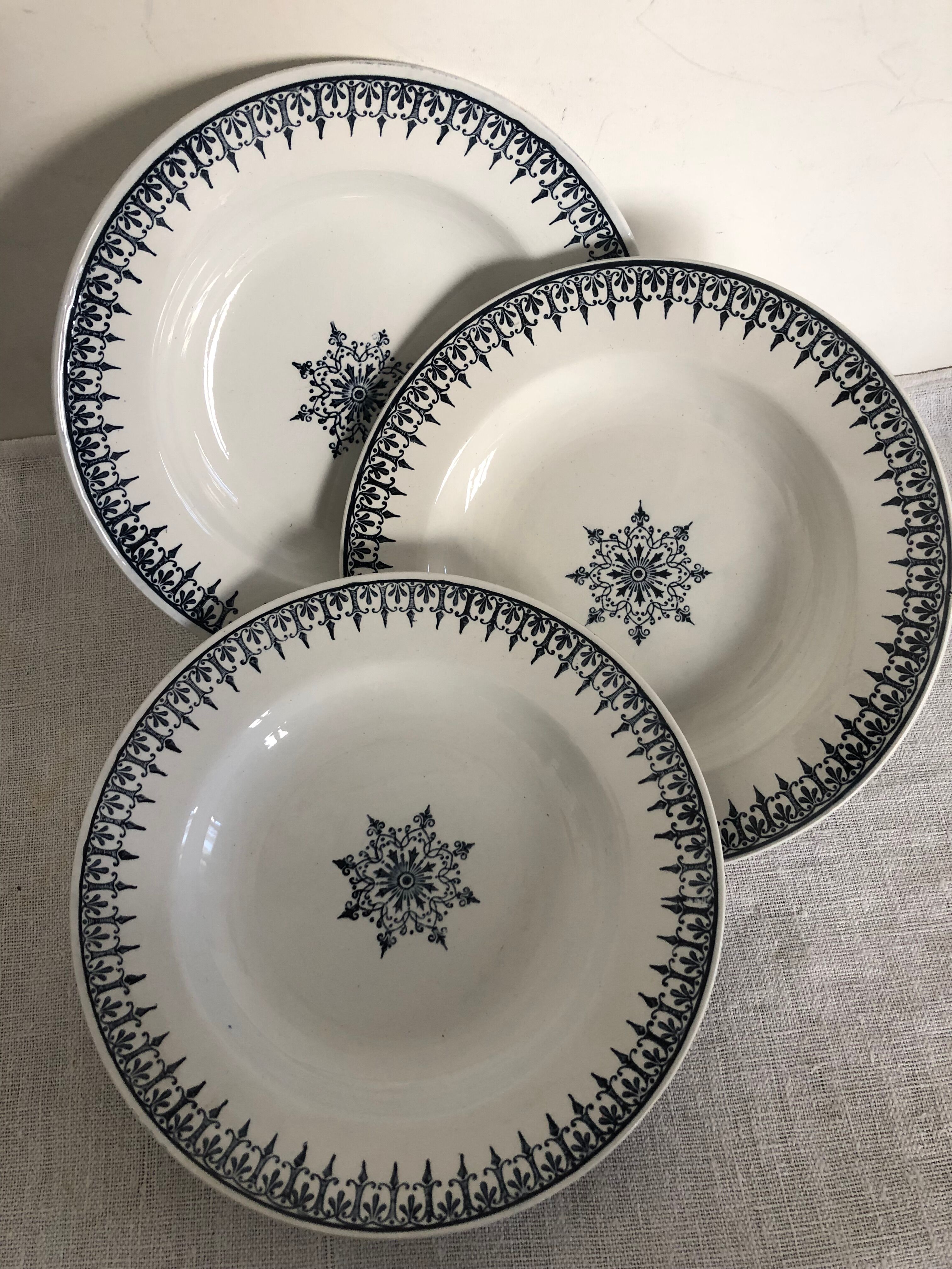 Three hollow plates Saint Amand - Primax