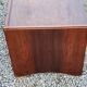 Pair of modernist art deco rosewood bedside tables from the 30s