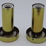 Pair of vintage Dutch ceiling lights by Raak 36 cm