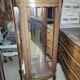Display cabinet LXVI in walnut