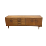Teak and rosewood row