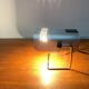 Vintage table lamp from the Italian space age by Targetti