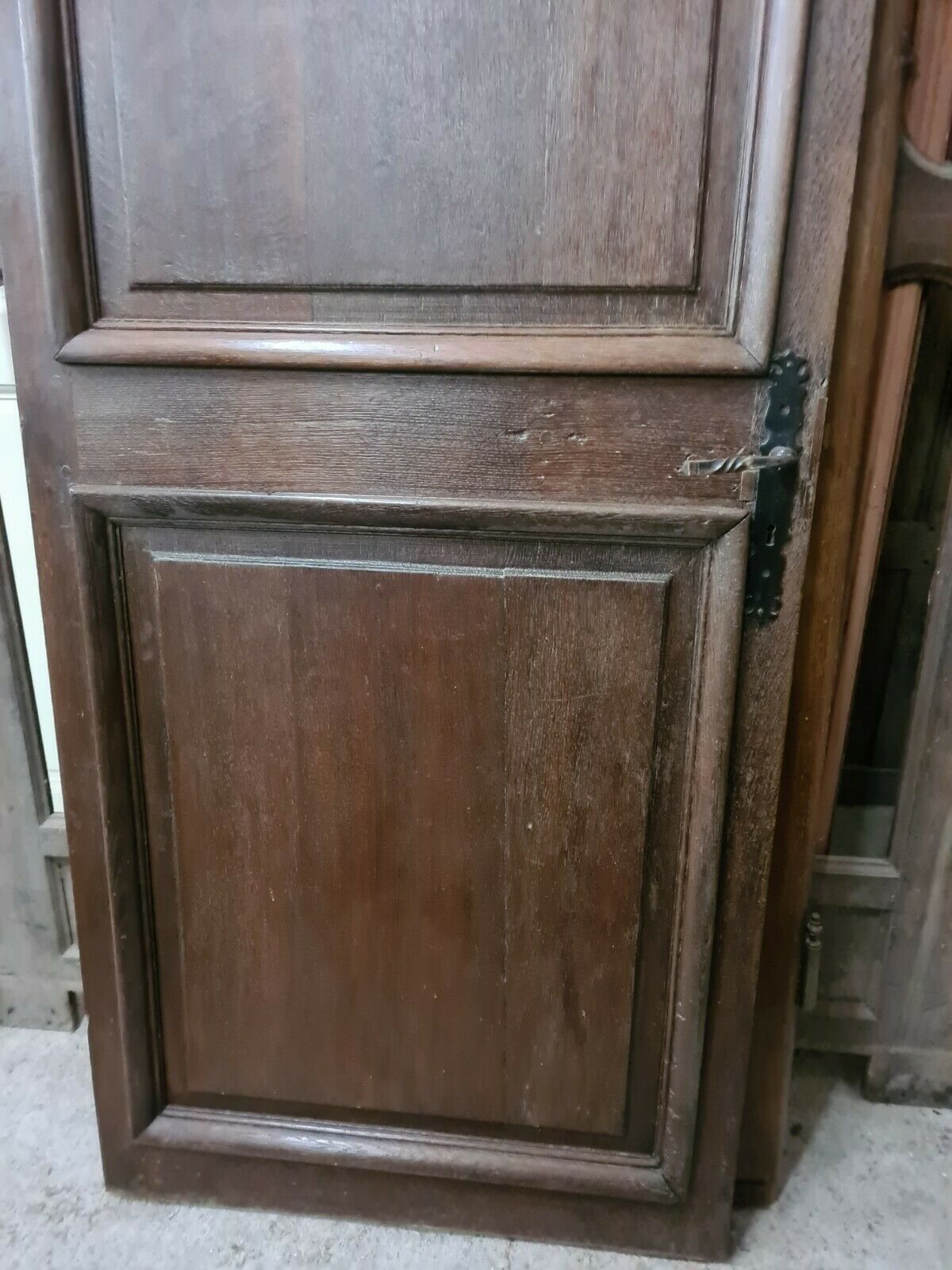 Oak communication door