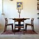 Extendable oak table, Lübke, Germany, 1960s/1970s, vintage