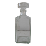 Whisky decanter round cap 70s