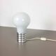 Original 60s glass Mushroon desk light by HONSEL, Germany | midcentury modern. table lamp