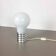 Original 60s glass Mushroon desk light by HONSEL, Germany | midcentury modern. table lamp