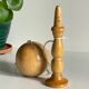 Vintage wooden cup-and-ball toy