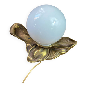 Lampe, forme de feuille,