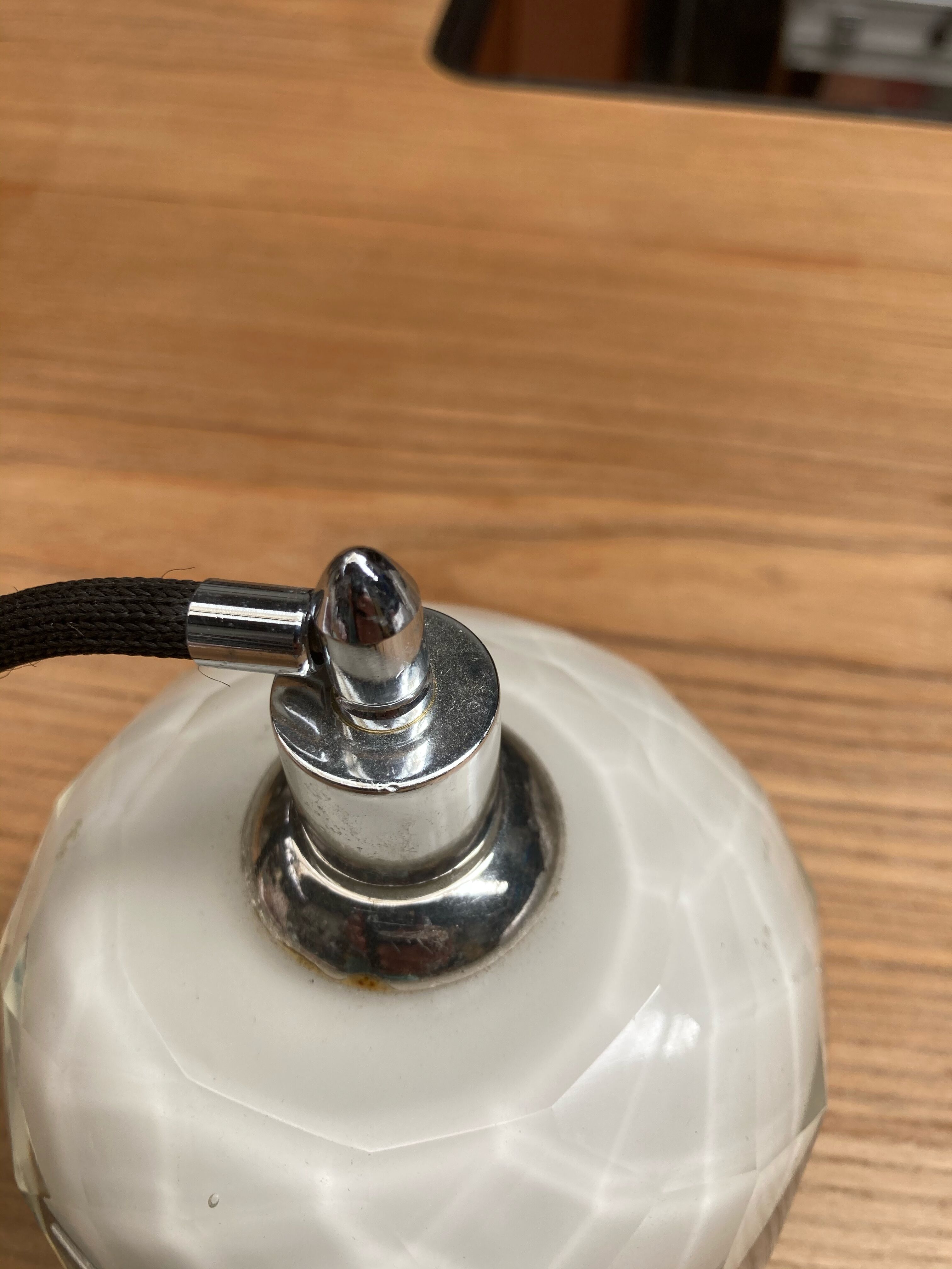 Cut glass perfume spray