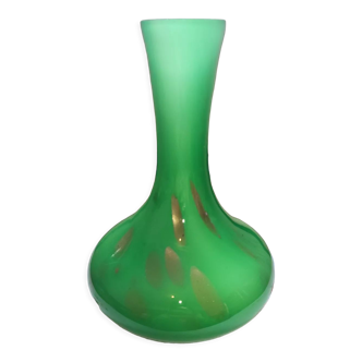 Blown glass vase
