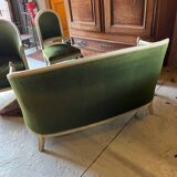 Art Deco living room patina