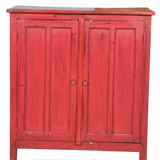 Light red teak buffet