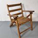 Mid-century wooden foldable children's chair, 1950s