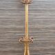 Parrot coat rack with 8 hooks, bistro style, not Thonet, around 1910.