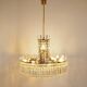 Mid-century crystal chandelier "Model F 518" by Bakalowits & Söhne