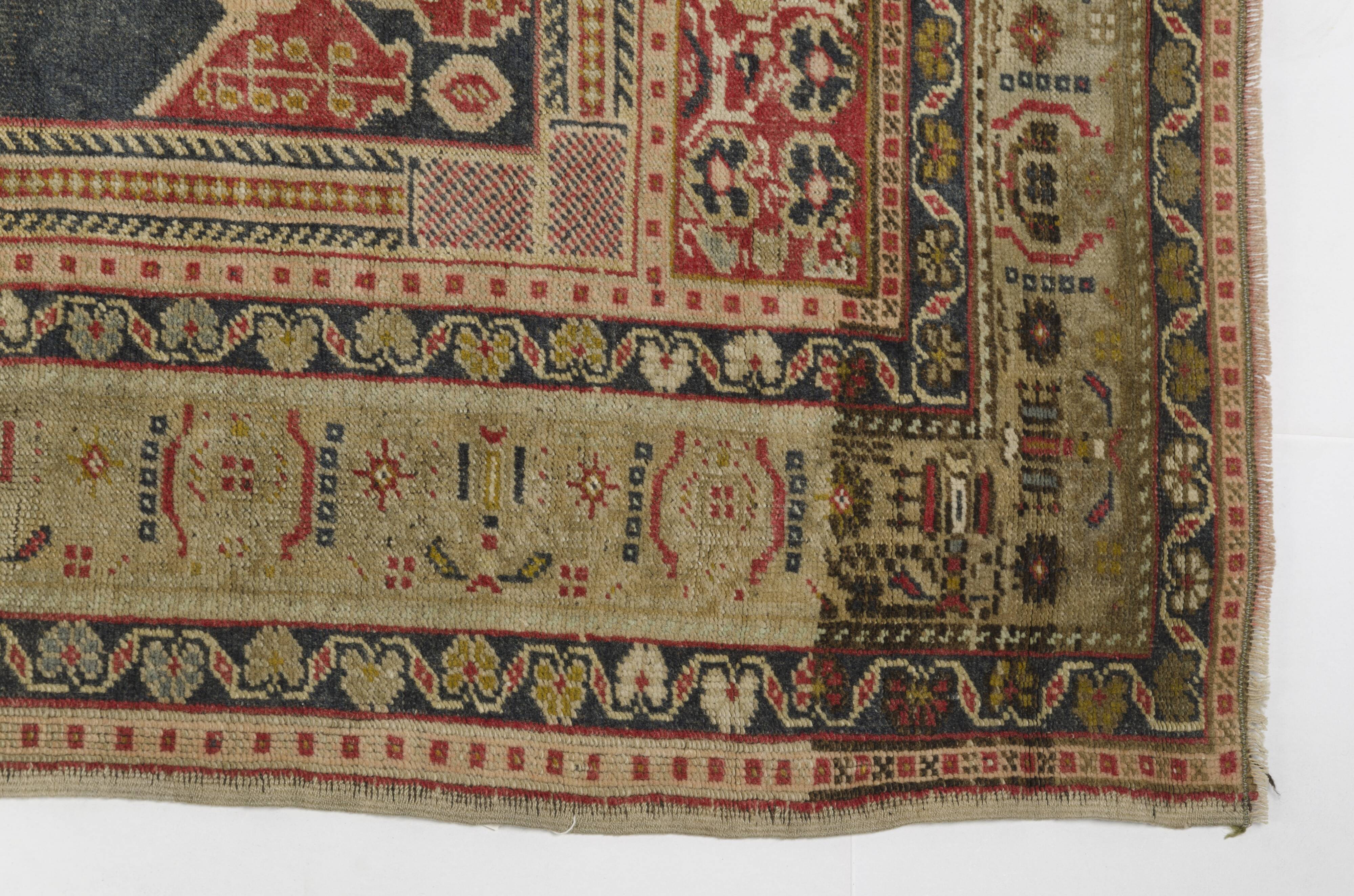 Anatolian Floral Oushak Rug