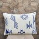 Handmade cushion cover in Berber wool: Moroccan Kilim cushion