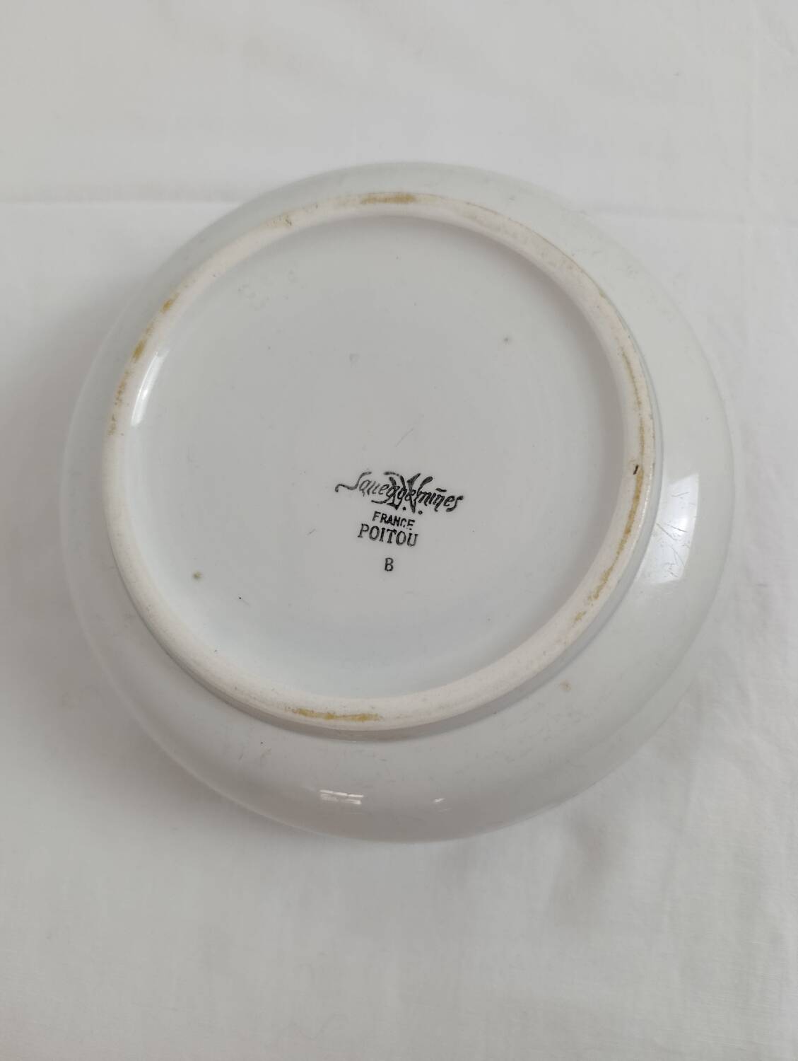 Vegetable dish Sarreguemines Poitou