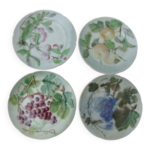 Lot de 4 assiettes keller