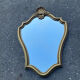 Golden shell mirror