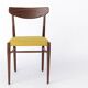 Chaise de bureau en teck du milieu du siècle par Lübke, Allemagne, années 1970 – Chaise de bureau vintage