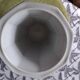 Superbe grand vase octogonal Porcelaine Limoges France