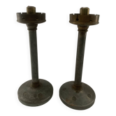 Bauhaus candle sticks holders Marianne Brandt Ruppel Ruppelwerke Ruppelwerk