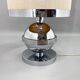 Large Mid-century Italian Chrome Table Lamp, 1970s