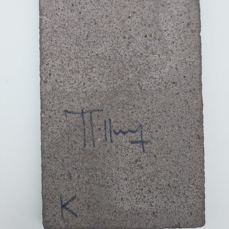 Jean Jaffeux enamelled lava plate