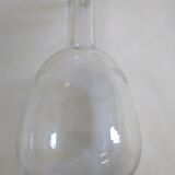 Carafe avec bouchon en verre ancienne