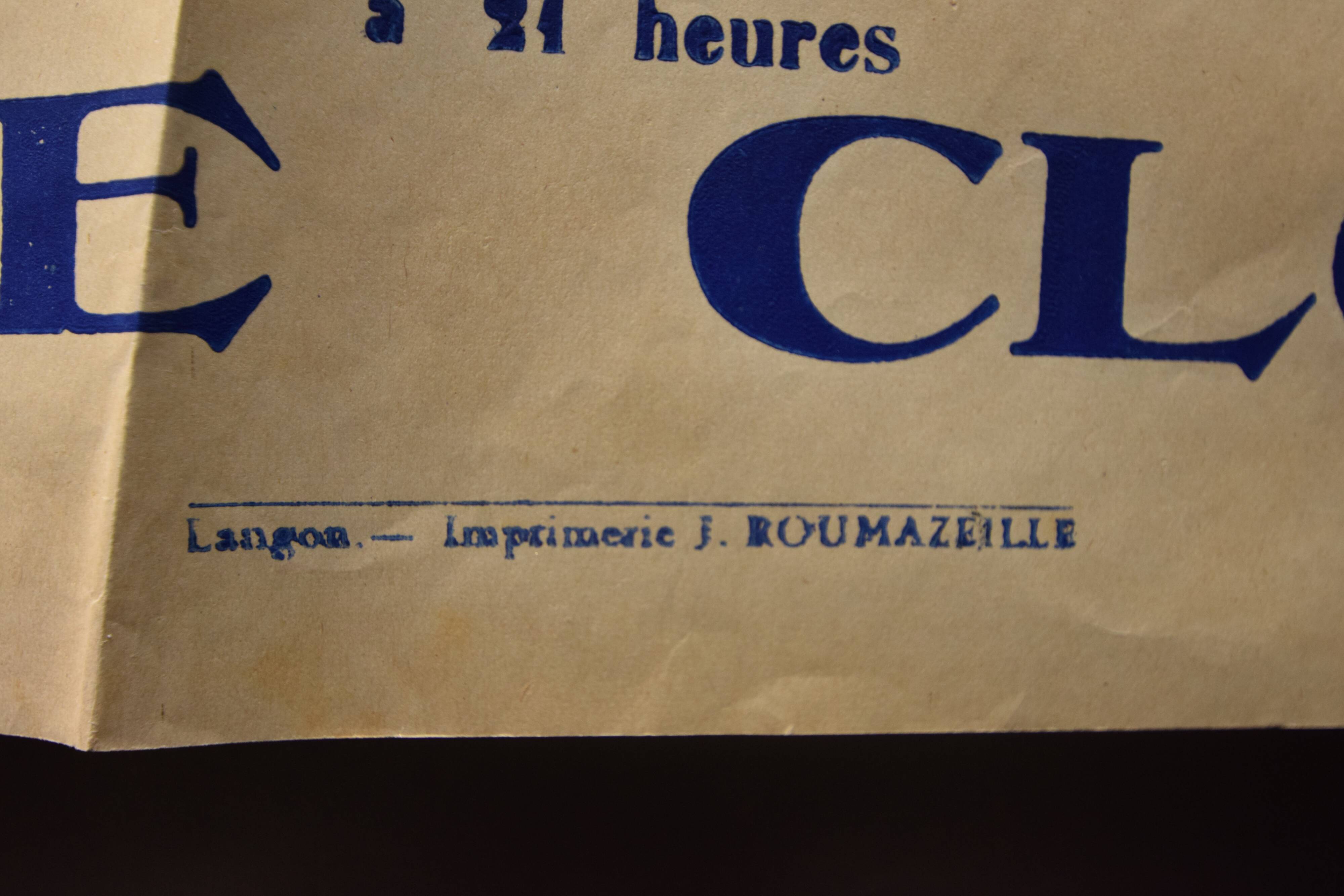 Poster "Feasts of Quasimodo" - Saint-Pardon - 1936
