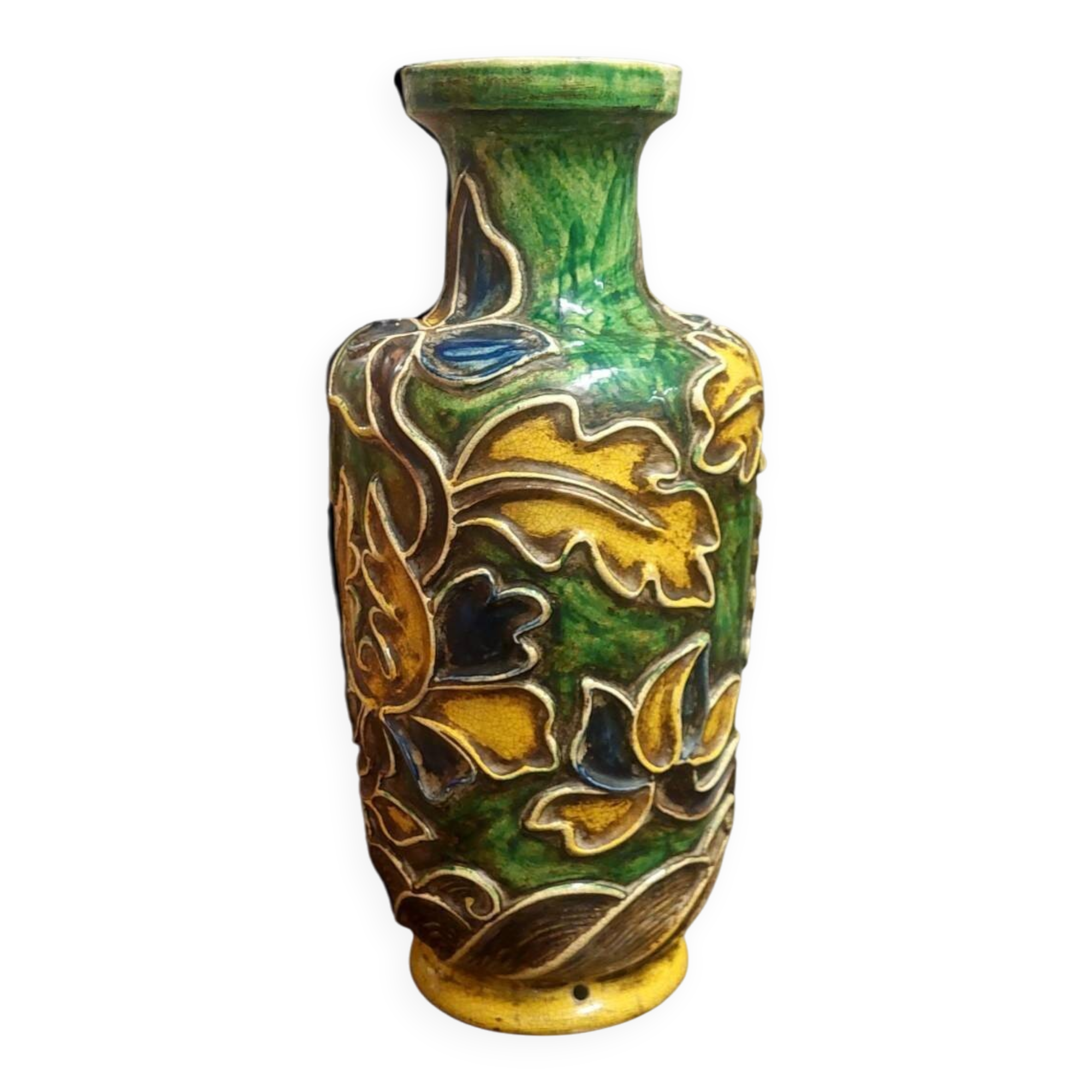 Ceramic lamp base by Ugo Zaccagnini from the 1930s.