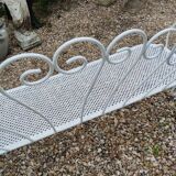 Banc de jardin ancien en fer