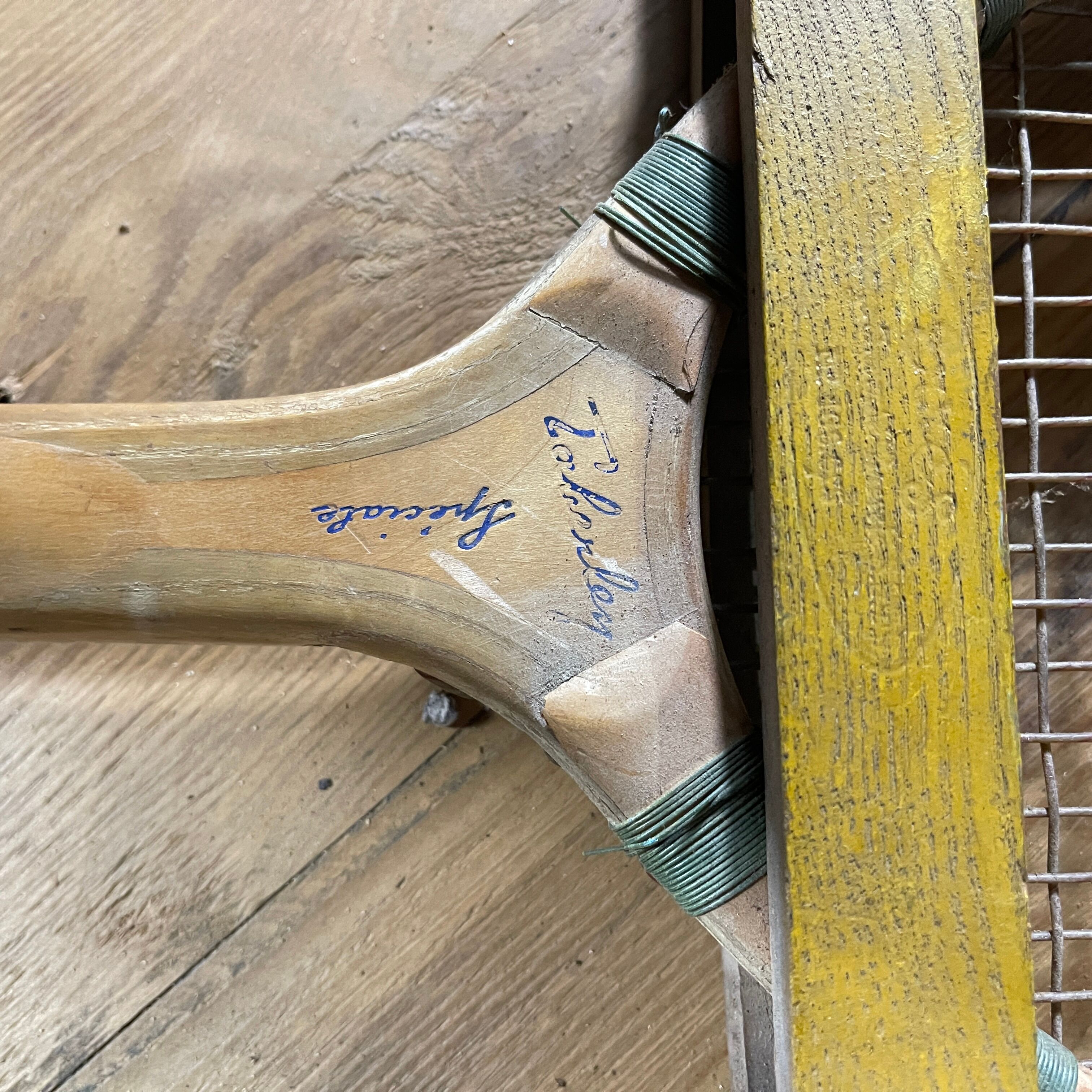 Vintage tennis racket