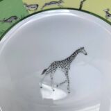 Hermes Africa green plates