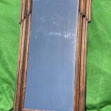 Dutch "Art Deco"wooden mirror 121 cm