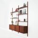 Teak system bookcase, Danish design, 1960s, production: Denmark