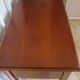 Small minister's desk - 3 drawers - cherry wood - Louis Philippe style