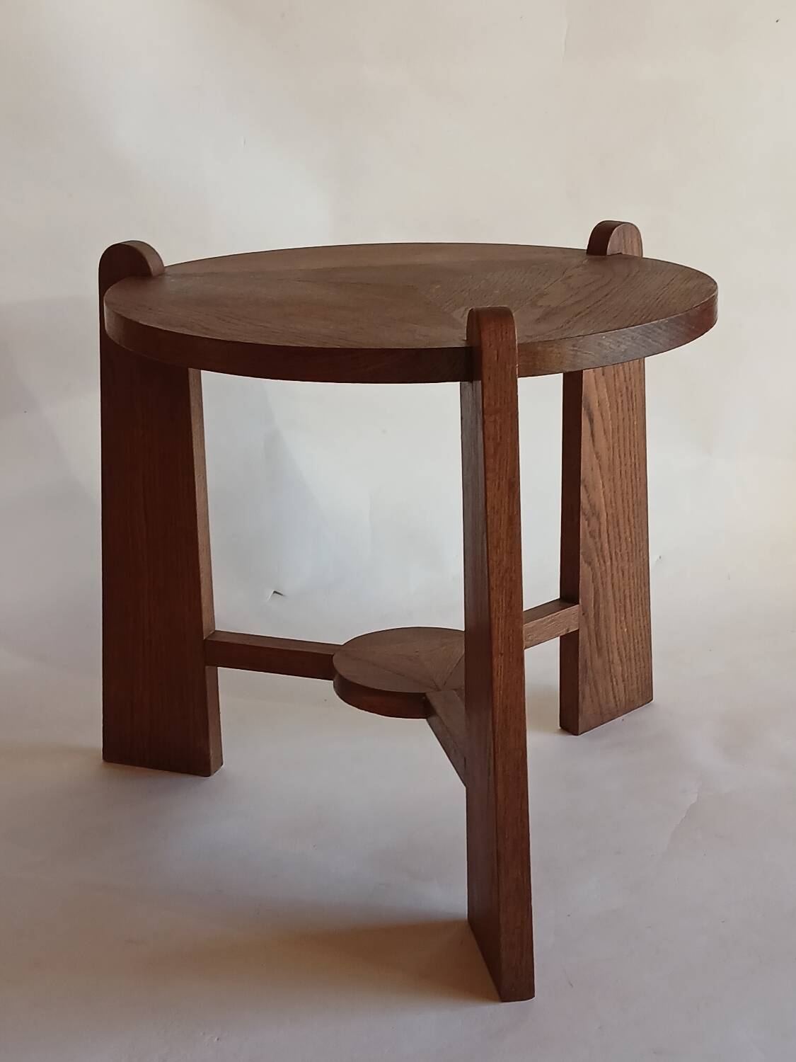 Oak side table, 1950